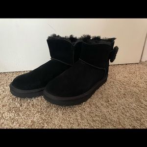 Short black UGGS! NEVER WORN